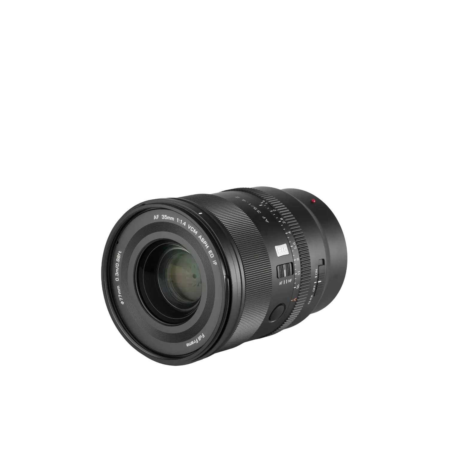 Корпус Viltrox 35mm F1.4 Pro с кольцами фокусировки и диафрагмы